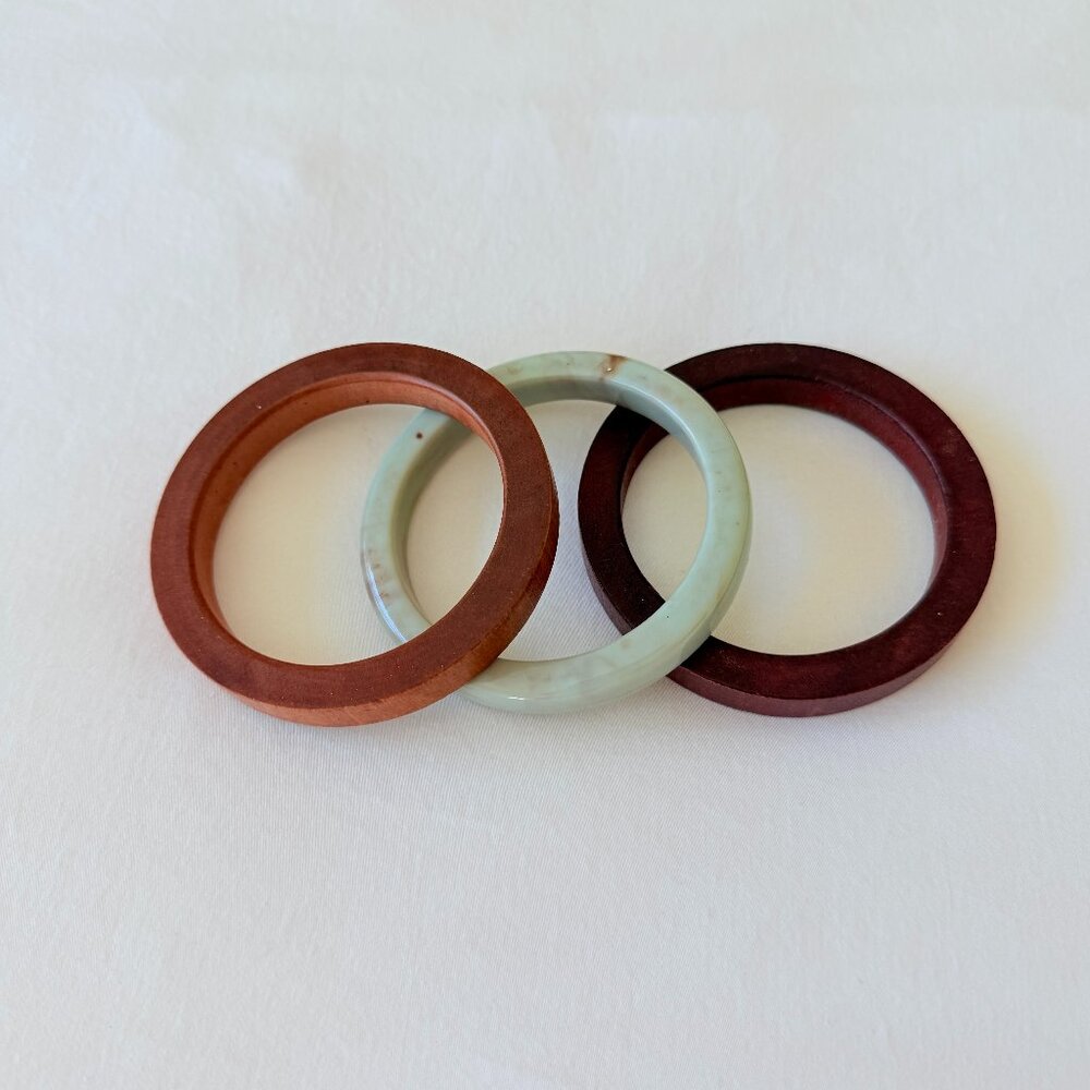 Zara Stackable Bangles (Set Of 3) - image 2